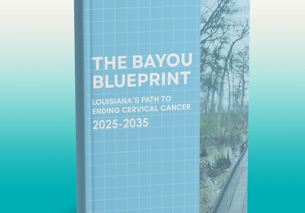 Image of book to eliminate cervical cancer louisiana